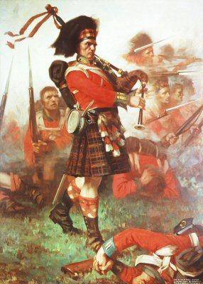 Battle of Waterloo Piper